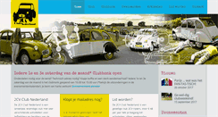 Desktop Screenshot of 2cvclub.nl